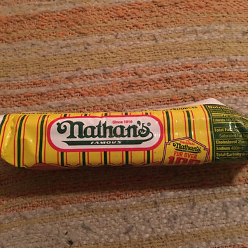 Photo of Nathan's Famous Bigger Than The Bun Skinless Beef Franks - 8 CT uploaded by Jill R.