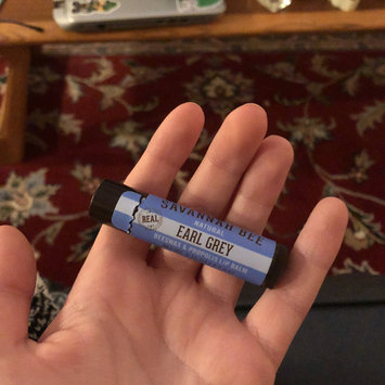 Photo of Savannah Bee Company Certified Organic Earl Grey Beeswax Lip Balm, 0.15-Ounce uploaded by Leah T.