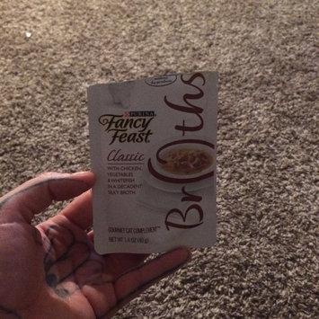 Photo of Fancy Feast® Wet Cat Food With Chicken, Vegetables & Whitefish In A Decadent Silky Broth uploaded by Ella P.