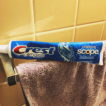 Photo of Crest Complete Whitening Plus Scope Toothpaste uploaded by Christine P.
