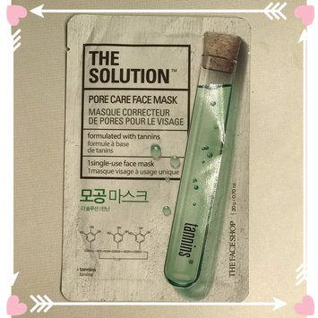 Photo of The Face Shop - The Solution Mask Sheet 1pc (10 types) Pore Care uploaded by Himali B.