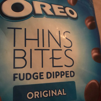 Photo of Nabisco Oreo Sandwich Cookies Thin Bites Fudge Dipped Original uploaded by Marjorie S.