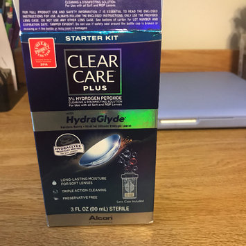 Photo of Clear Care Plus HydraGlyde Cleaning and Disinfecting Solution, 12 oz uploaded by Hannah C.