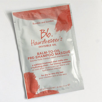 Photo of Bumble and bumble. Hairdresser's Invisible Oil Balm To Oil Pre Shampoo Masque uploaded by Amber M.