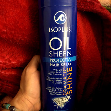 Photo of Isoplus Oil Sheen Hair Spray uploaded by Jessica V.