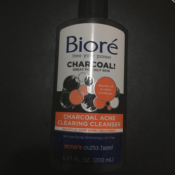 Photo of Bioré Charcoal Acne Clearing Cleanser uploaded by Monique F.