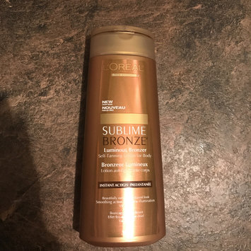 Photo of L'Oréal Paris Sublime Bronze Luminous Bronzer Self-Tanning Lotion uploaded by Lisa M.