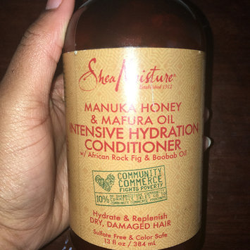 Photo of SheaMoisture Manuka Honey & Mafura Oil Intensive Hydration Conditioner uploaded by Roselyn M.