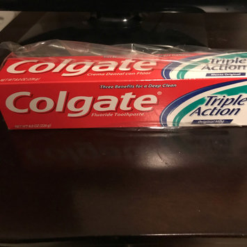 Photo of Colgate® Triple Action Fluoride Toothpaste Original Mint uploaded by Aqueesha A.