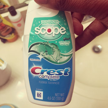 Photo of Crest Complete Whitening Plus Scope Toothpaste uploaded by Destynee M.