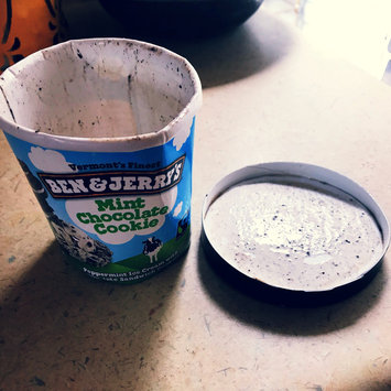 Photo of Ben & Jerry's® Mint Chocolate Cookie Ice Cream uploaded by Lottie C.