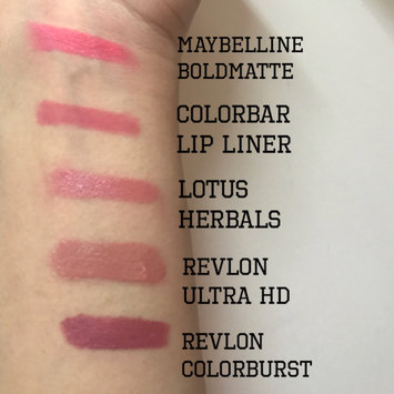 Photo of Lotus pure organics. Natural Lipstick - Rosebud, Fashionable Colors, Long lasting, Gluten Free, Cruelty Free, Lead Free, Non-Toxic Chemicals, Enriched with Vitamin E, Smooth and moisturized. (Rosebud) uploaded by InquisitiveSylph B.