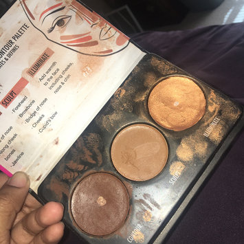 Photo of Black Radiance True Complexion Crème Contour Palette Medium to Dark .26 oz uploaded by Sabrina G.