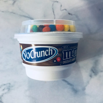 Photo of YoCrunch Yogurt Vanilla with M&M's uploaded by Bri C.