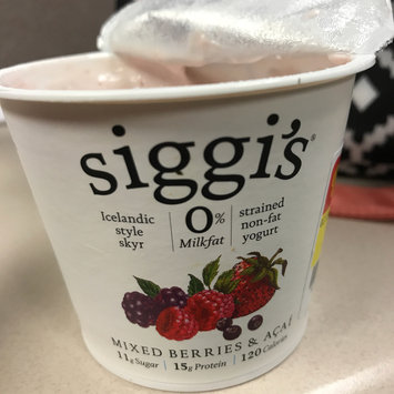 Photo of Siggi's Yogurt Non-Fat Acai & Mixed Berries uploaded by Emily B.