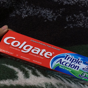 Photo of Colgate® Triple Action Fluoride Toothpaste Original Mint uploaded by Yaritza V.