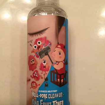 Photo of Elizavecca Hell Pore Clean Up AHA Fruit Toner 200ml 200ml uploaded by Alicia C.