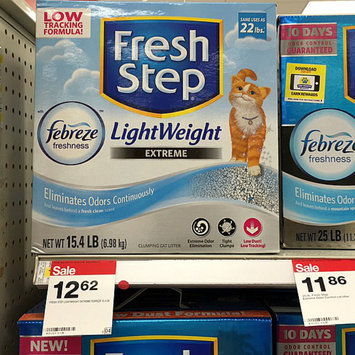 Photo of Fresh Step Lightweight Extreme Cat Litter, Scented (29.4 lb.) uploaded by Natalie O.