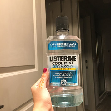 Photo of LISTERINE® Zero® Mouthwash Clean Mint uploaded by Leslie V.