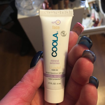 Photo of COOLA Mineral Face SPF 30 Unscented Matte Tint Moisturizer uploaded by Shalyn B.