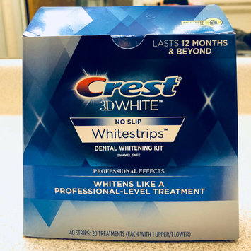 Photo of Crest 3D White Luxe Professional Effects Whitestrips Teeth Whitening Kit uploaded by Louie A.