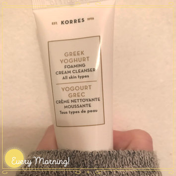 Photo of KORRES Greek Yoghurt Foaming Cream Cleanser uploaded by Alyssa B.