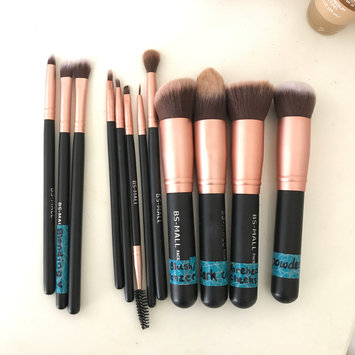 Photo of BS-MALL(TM) Premium Synthetic Kabuki Makeup Brush Set Cosmetics Foundation Blending Blush Eyeliner Face Powder Brush Makeup Brush Kit uploaded by Bella E.