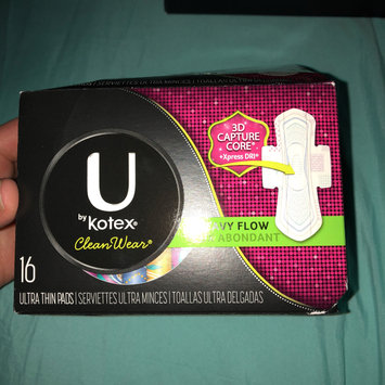 Photo of Kotex U By CleanWear Flexible Shape Menstrual Pads uploaded by Amy G.
