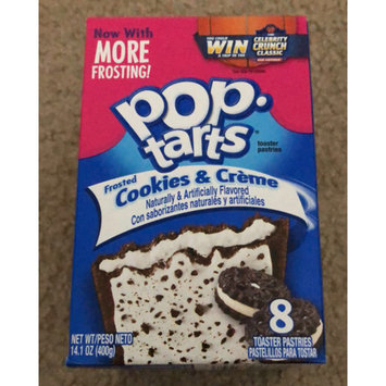 Photo of Kellogg's Pop-Tarts Frosted Cookies & Cream Toaster Pastries uploaded by Angie G.