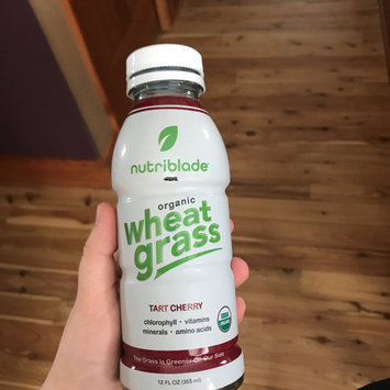 Photo of NutriBlade Premium Wheatgrass Beverage Organic Tart Cherry -- 12 fl oz uploaded by Sophie B.