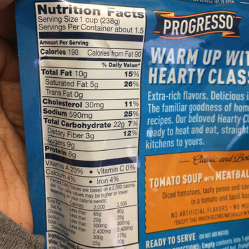 Photo of Progresso™ Hearty Classics Classic & Bold Tomato Soup with Meatballs & Penne Soup uploaded by Nia N.