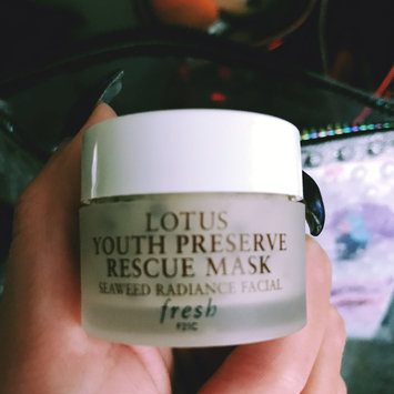 Photo of fresh Lotus Youth Preserve Rescue Mask uploaded by Diana R.