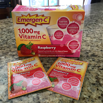Photo of Emergen-C 1,000 mg Vitamin C Raspberry uploaded by Nicole Z.