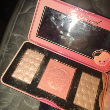 Photo of Too Faced Sweet Peach Glow Infused Highlighting Palette uploaded by Amber C.