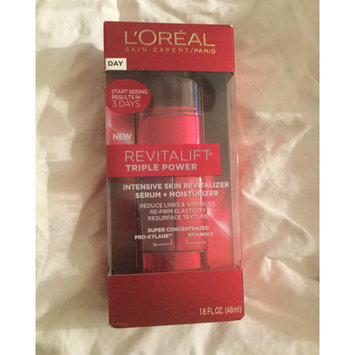 Photo of L'Oréal Paris RevitaLift® Triple Power™ Intensive Skin Revitalizer Serum + Moisturizer uploaded by Doree L.