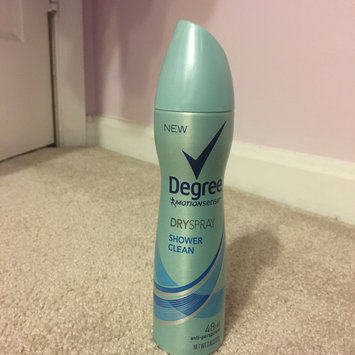 Photo of Degree Women Dry Spray Antiperspirant, Shower Clean, 3.8 oz uploaded by Anna K.