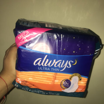 Photo of Always Ultra Thin Size 4 Overnight Pads With Wings Unscented uploaded by iliana I.
