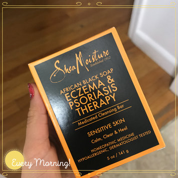 Photo of SheaMoisture African Black Soap Eczema & Psoriasis Therapy uploaded by Leidy Z.
