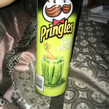 Photo of Pringles® Xtra Screamin' Dill Pickle Potato Crisps uploaded by Rockea J.
