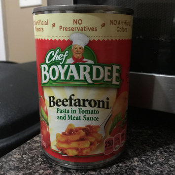 Photo of Chef Boyardee Beefaroni uploaded by Chakirah K.