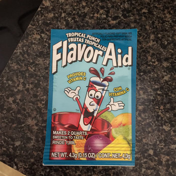 Photo of Flavor Aid Tropical Punch Drink Mix Packet (.15 oz.) uploaded by Chakirah K.