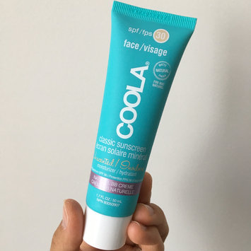 Photo of COOLA Mineral Face SPF 30 Unscented Matte Tint Moisturizer uploaded by Millie Y.