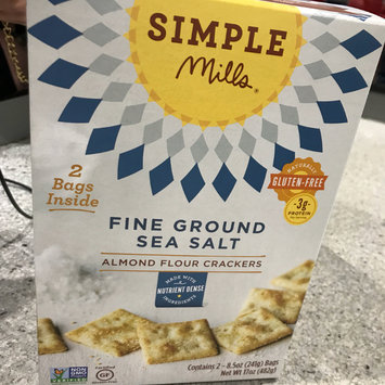Photo of Fine Ground Sea Salt Almond Flour Crackers uploaded by Calista v.