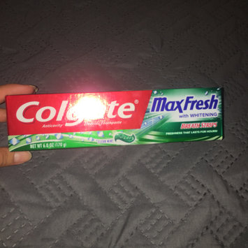 Photo of Colgate® MaxFresh® WITH MINI BREATH STRIPS Clean Mint Fluoride Toothpaste uploaded by Nayeli S.