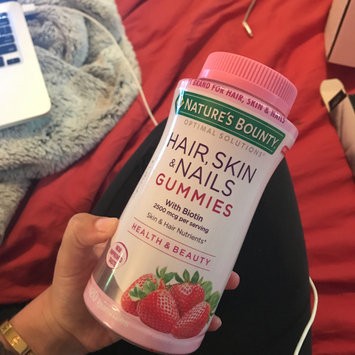 Photo of Nature's Bounty® Optimal Solutions® Hair, Skin & Nails Gummies uploaded by Ali W.
