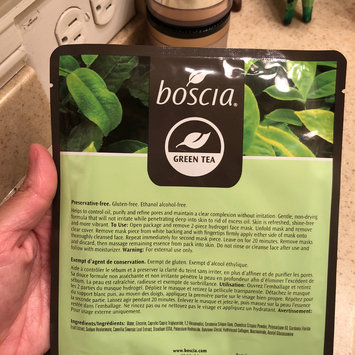 Photo of boscia Green Tea Mattifying Hydrogel Mask uploaded by Stephanie E.