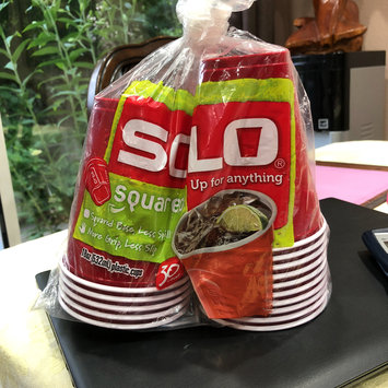 Photo of Solo Squared Plastic Cup - 18 oz, 30 ct - Assorted Colors uploaded by Kimberly M.
