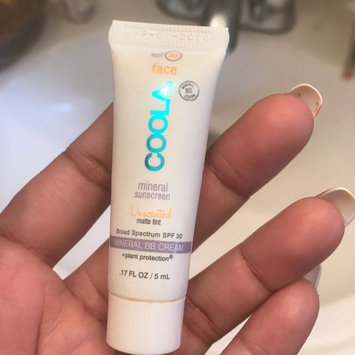 Photo of COOLA Mineral Face SPF 30 Unscented Matte Tint Moisturizer uploaded by Yvette L.