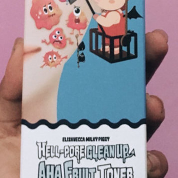 Photo of Elizavecca Hell Pore Clean Up AHA Fruit Toner 200ml 200ml uploaded by Annabys R.