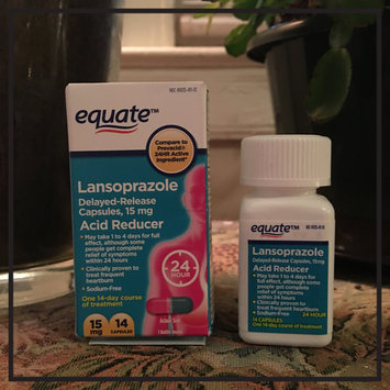 Photo of Equate Lansoprazole Acid Reducer Capsules, 14 count uploaded by Jill R.